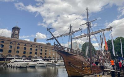 A Visit to the Nao Santa María – A Floating Piece of History at St Katharine Docks